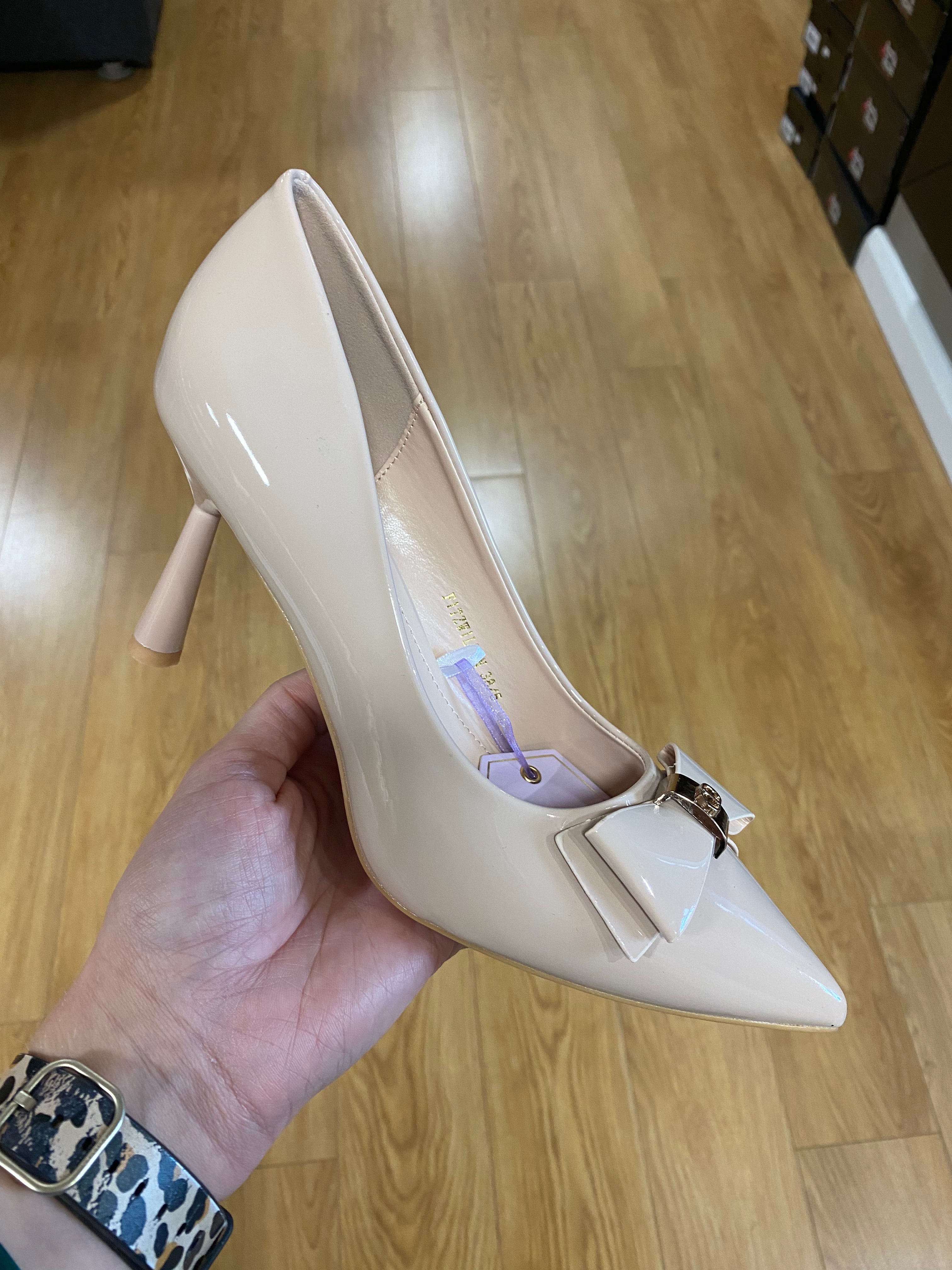 Prada nude shoes best sale