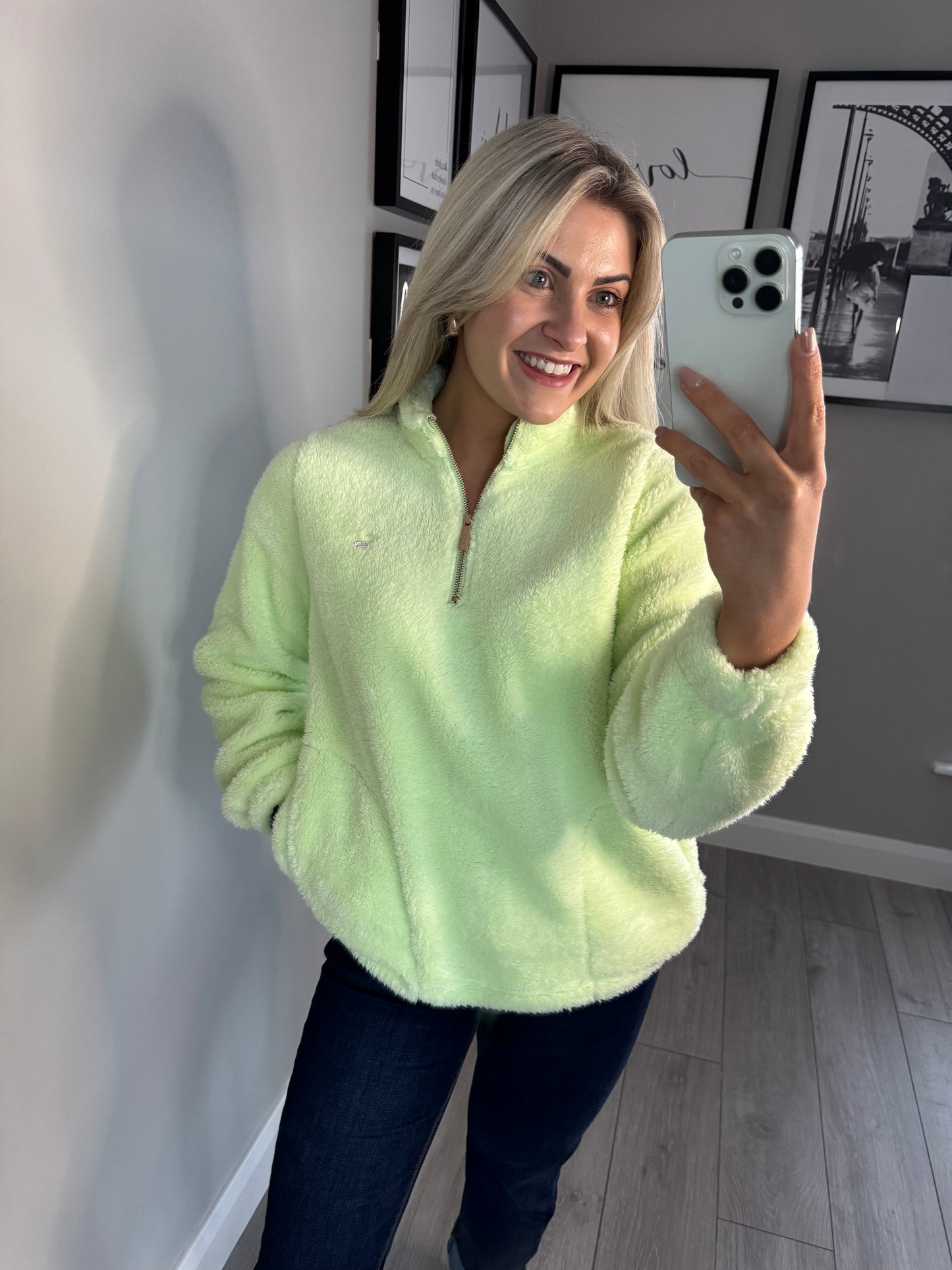 Relax & Renew Lara Green Fleece