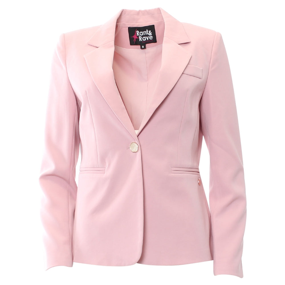 Rant & Rave Amara Pink Blazer