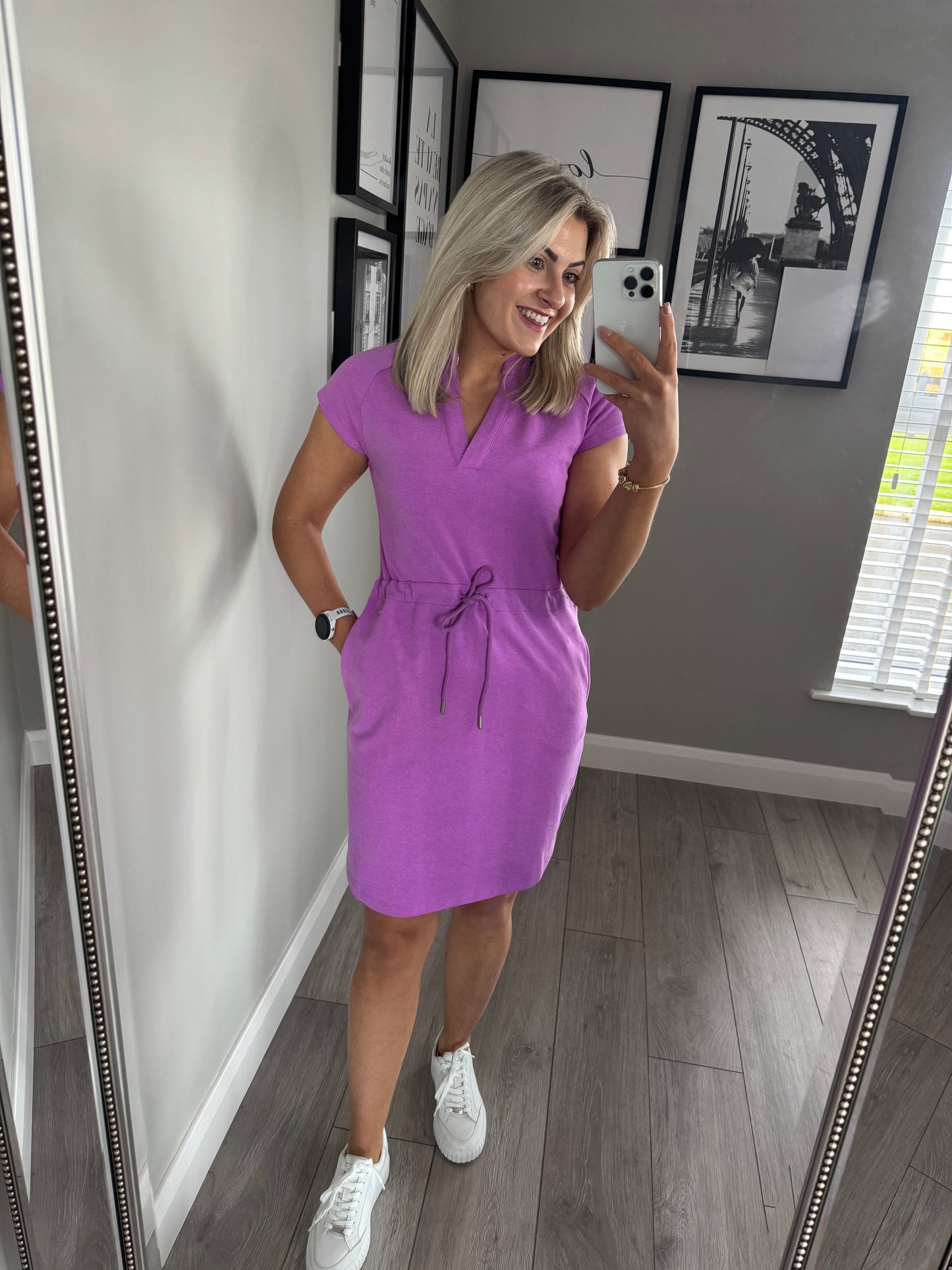 Relax & Renew Ivy Purple Dress