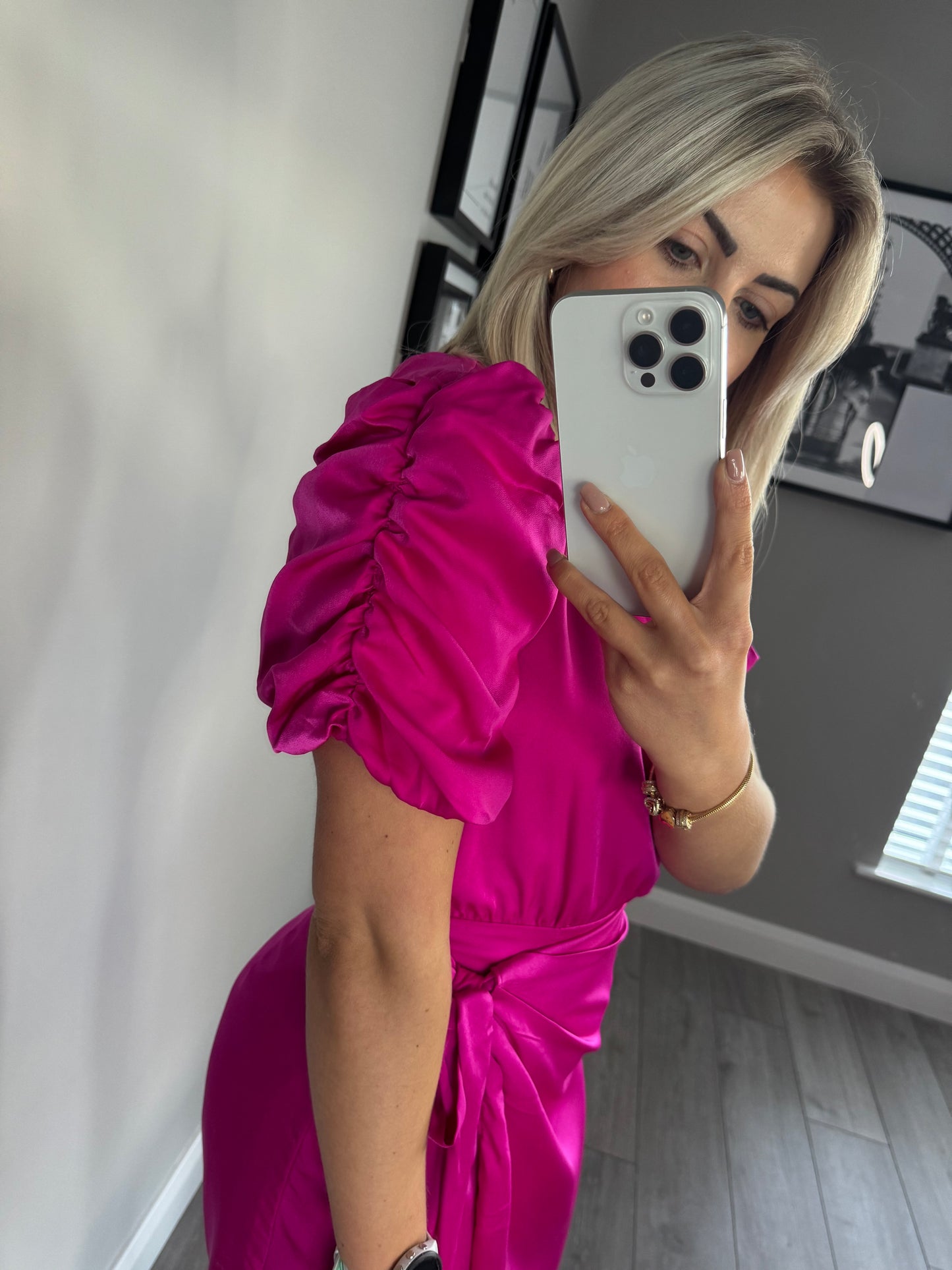 Rant & Rave Ellya Magenta Dress