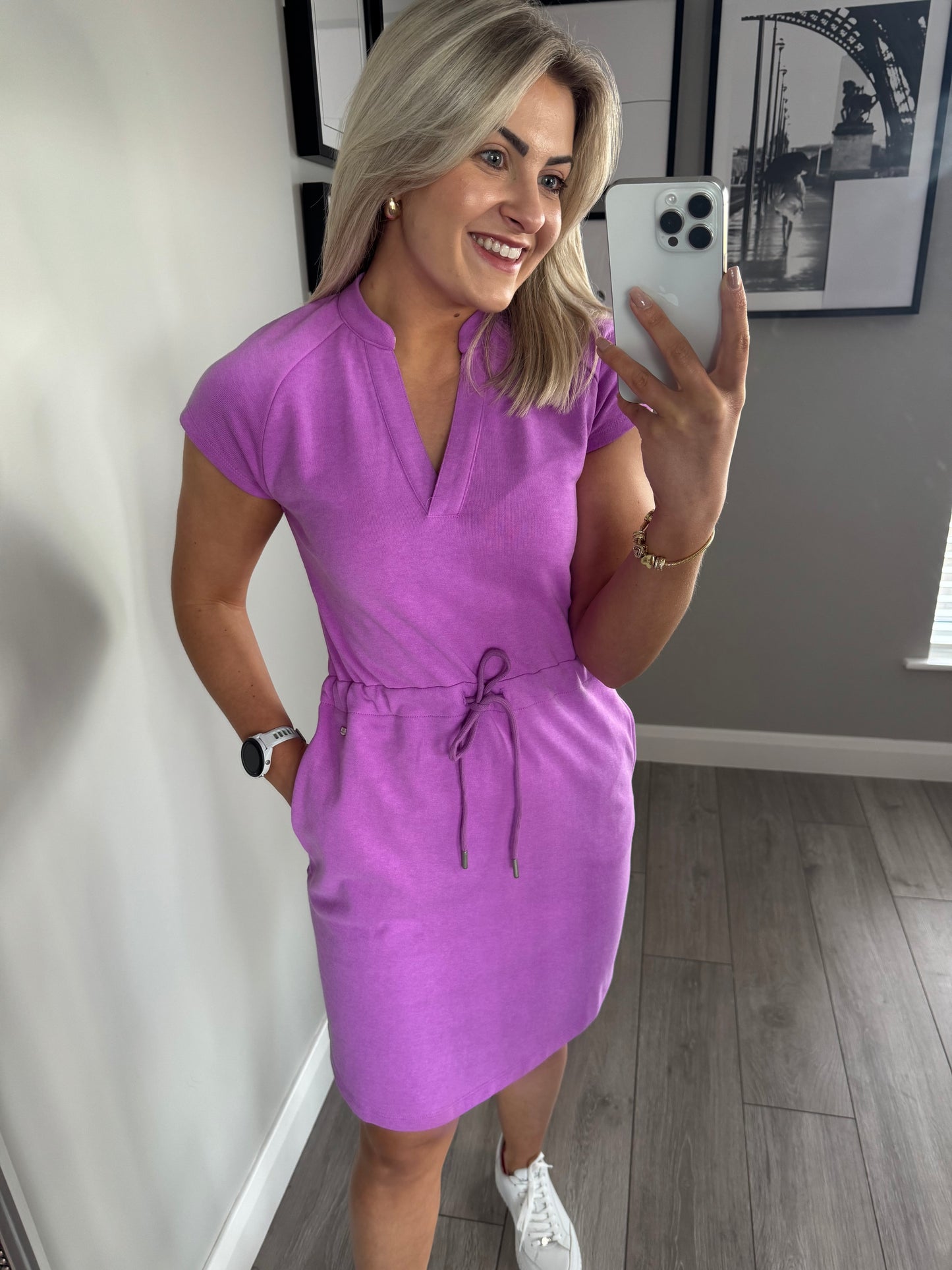 Relax & Renew Ivy Purple Dress