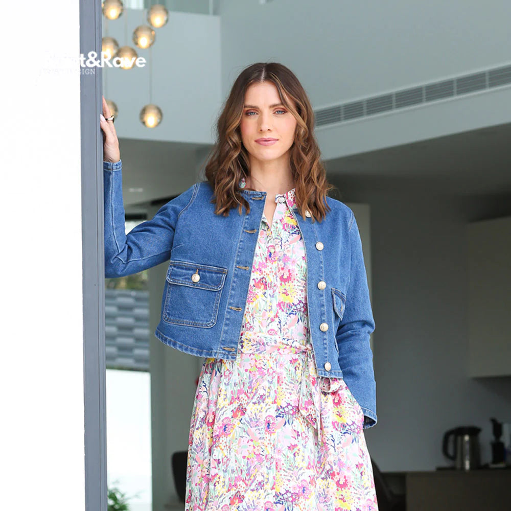 Rant & Rave Brielle Denim Jacket