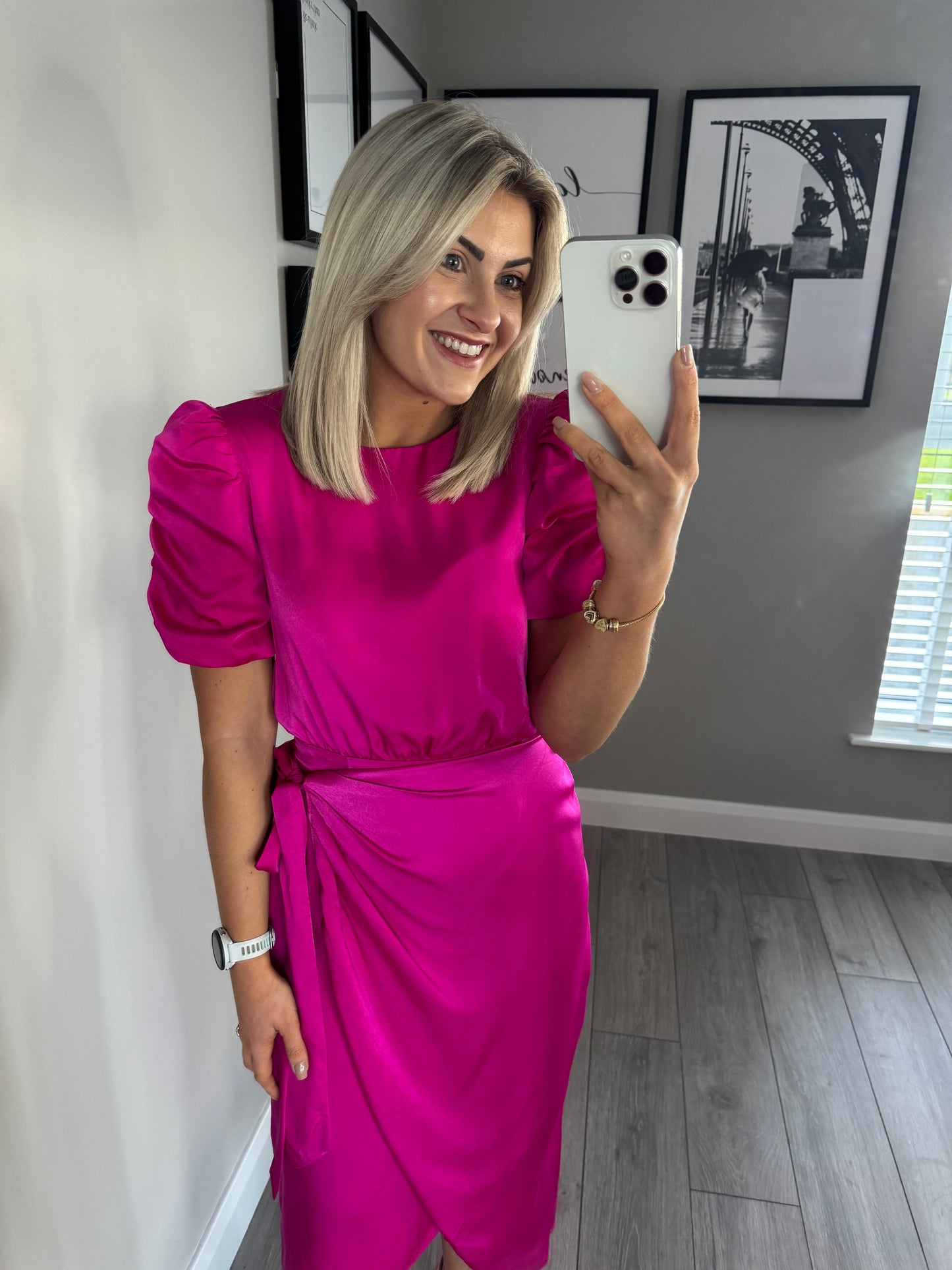 Rant & Rave Ellya Magenta Dress