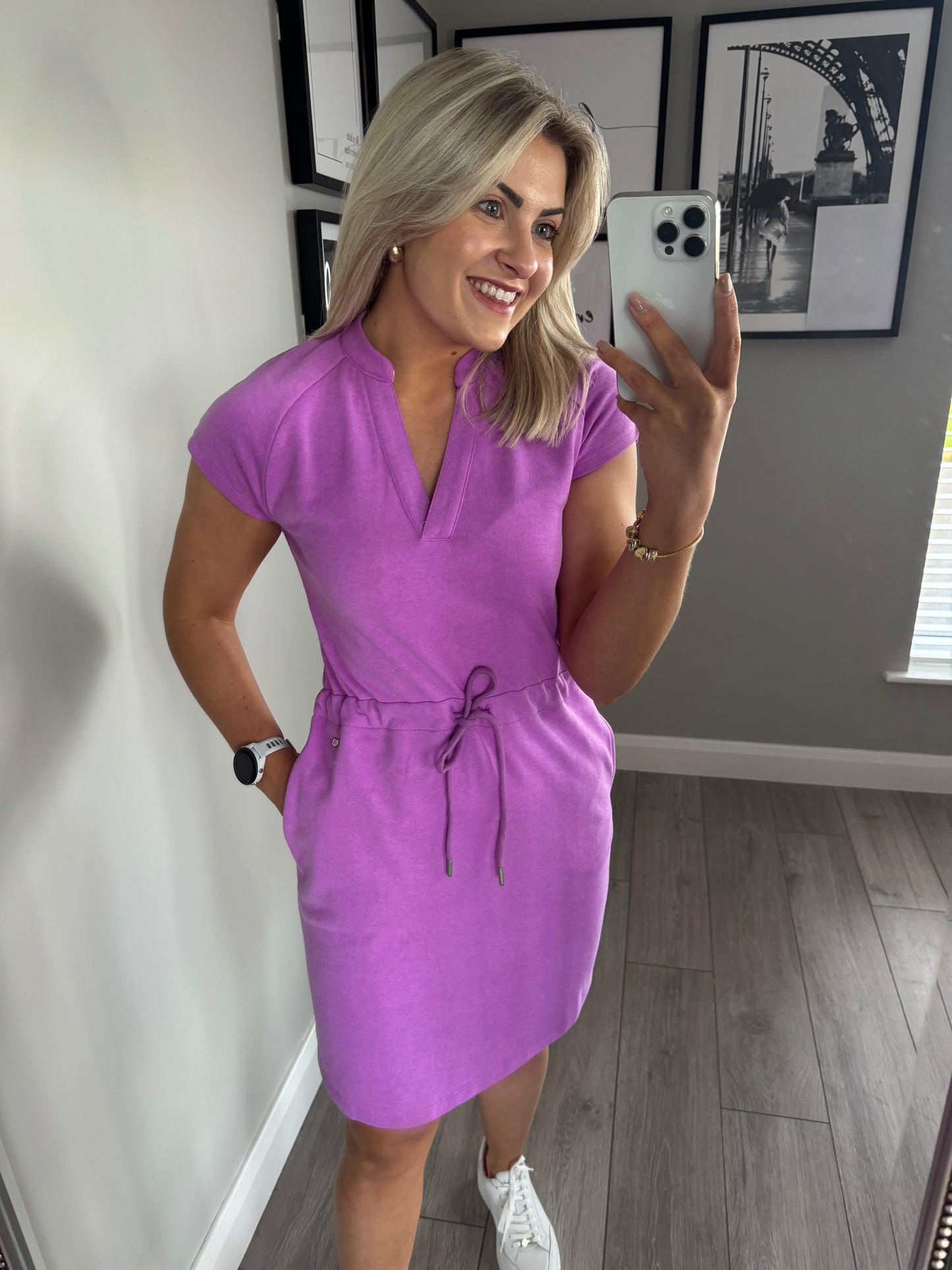 Relax & Renew Ivy Purple Dress