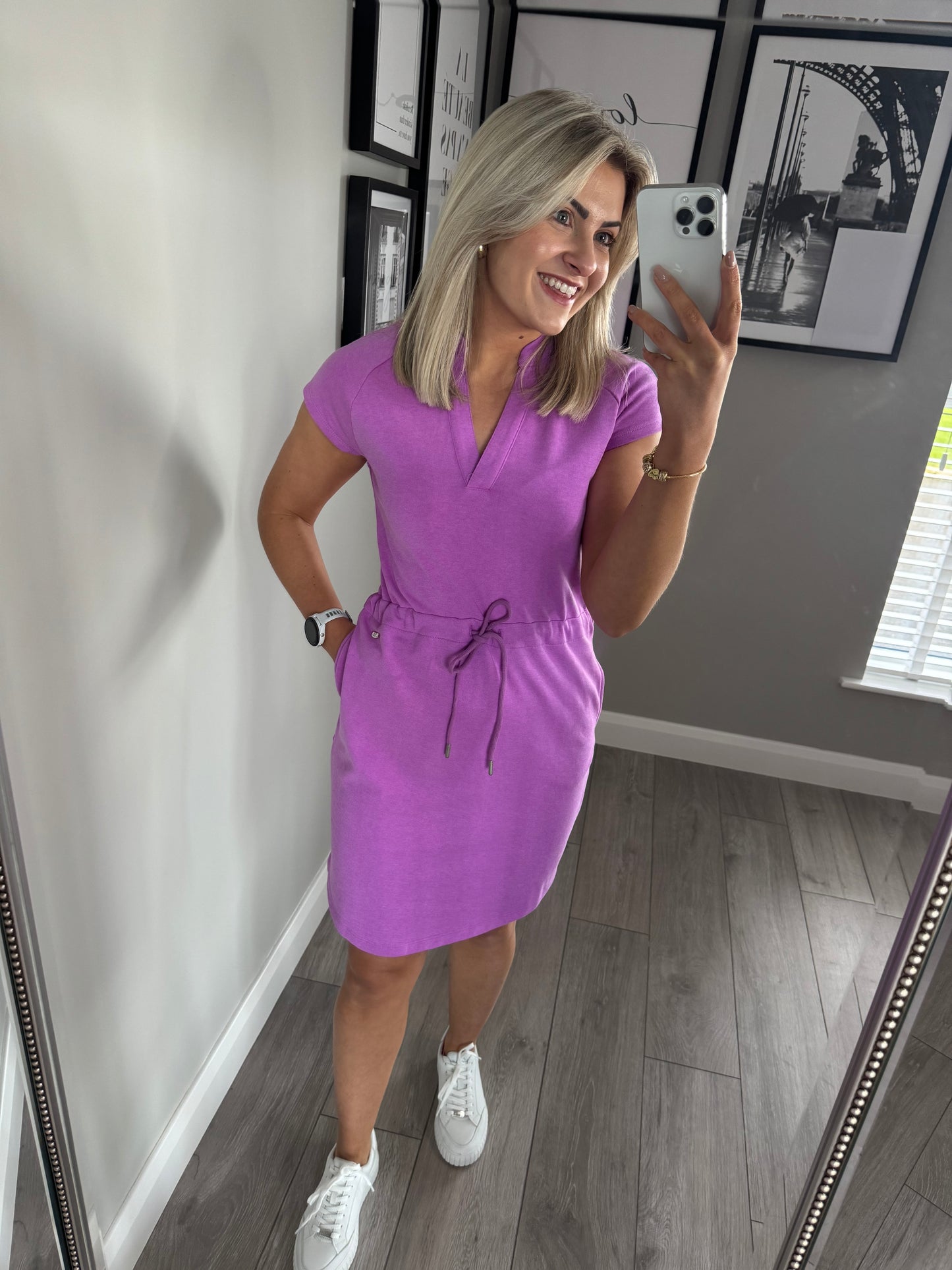 Relax & Renew Ivy Purple Dress