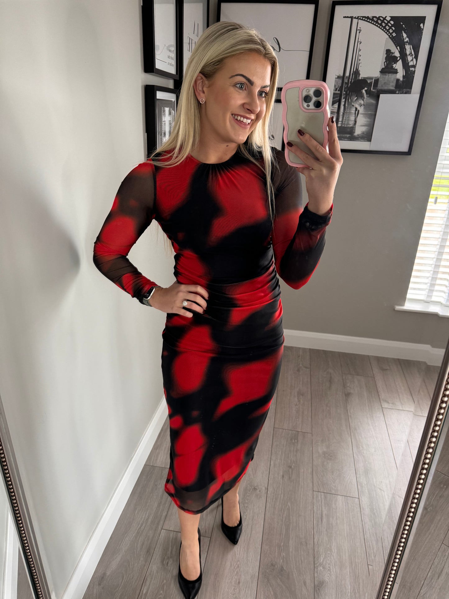 Rant & Rave Jade Red Dress