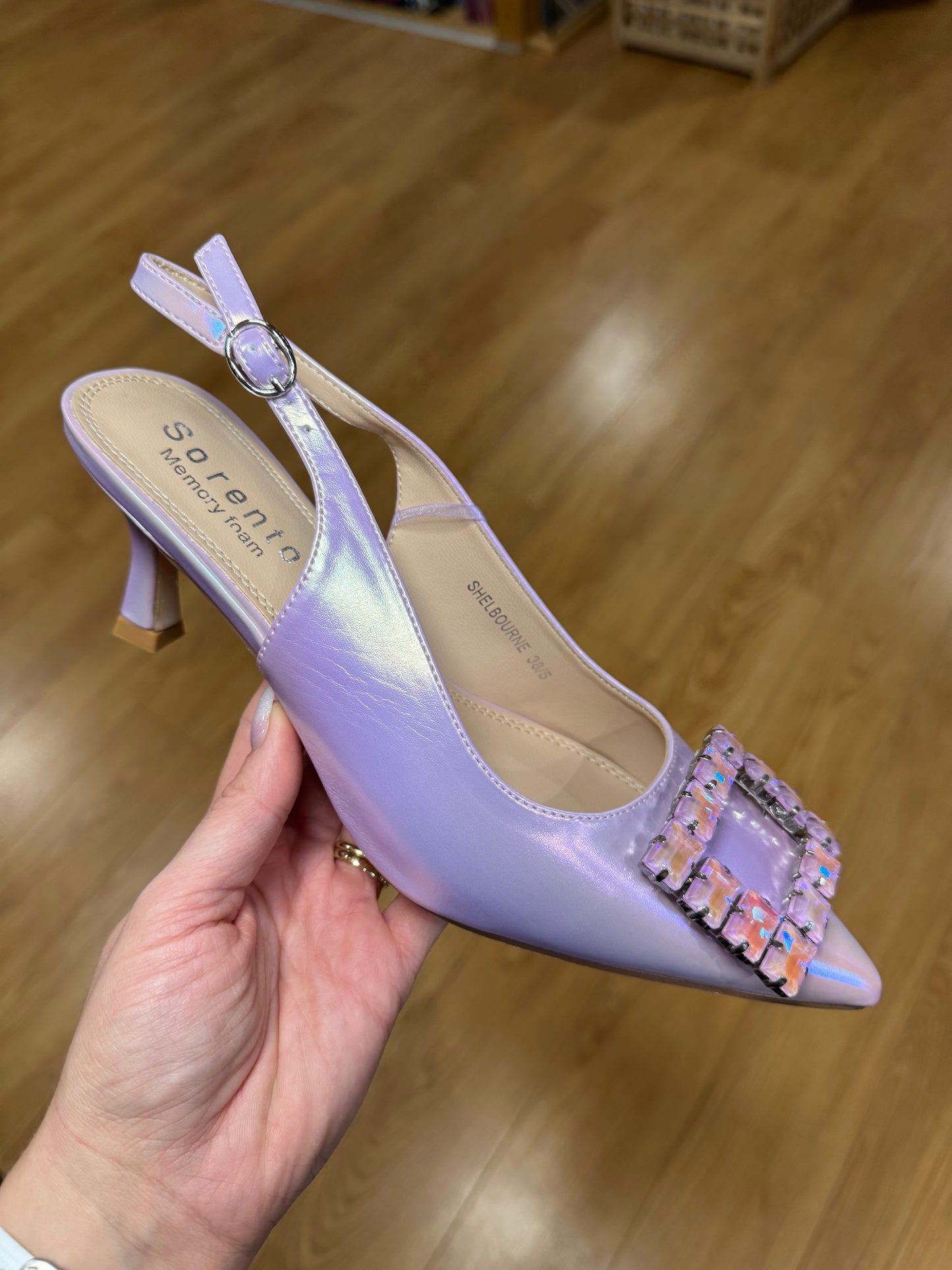 Sorento Shelbourne Lilac Slingback