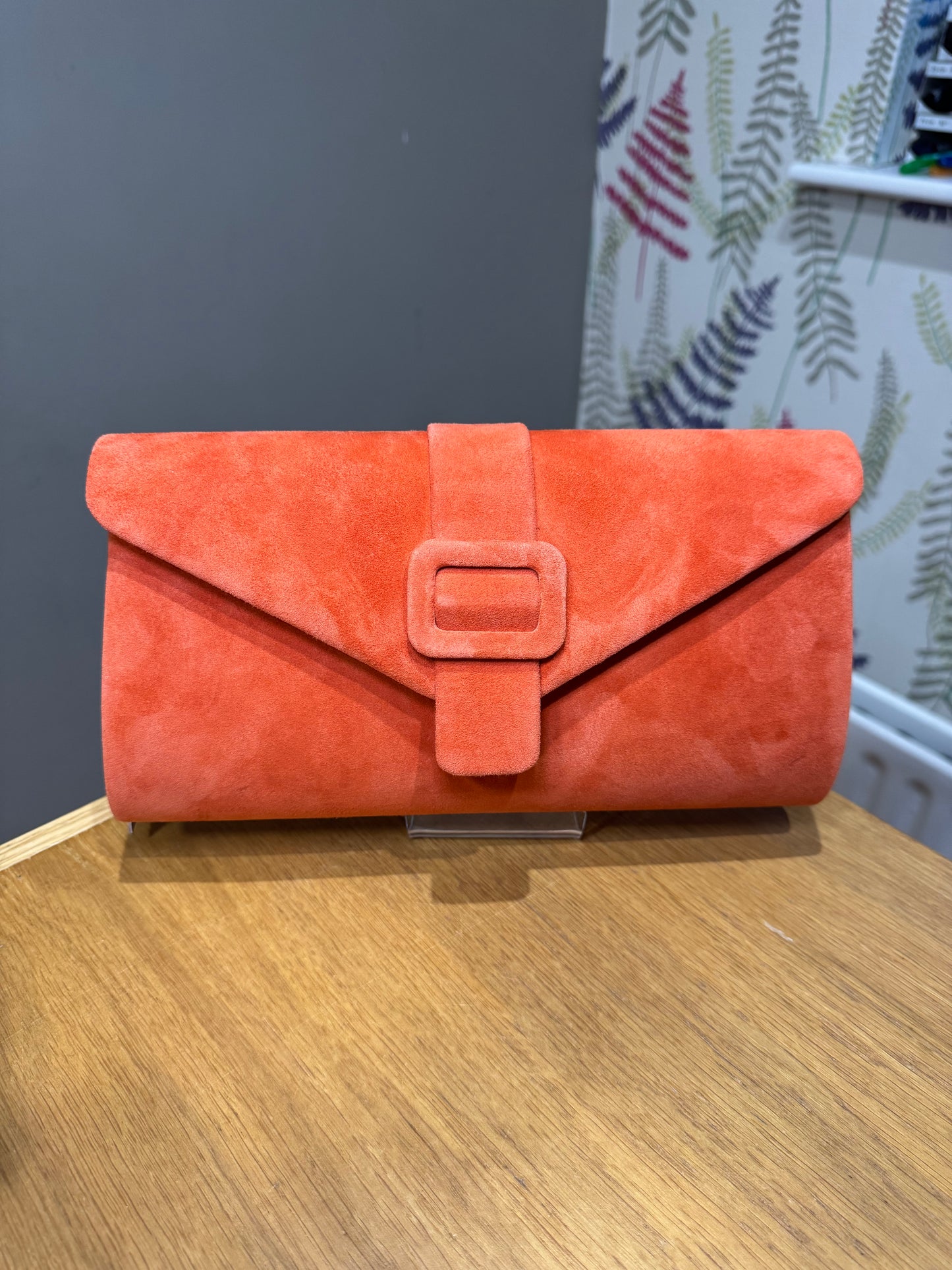 Lotus Aletta Orange Clutch Bag