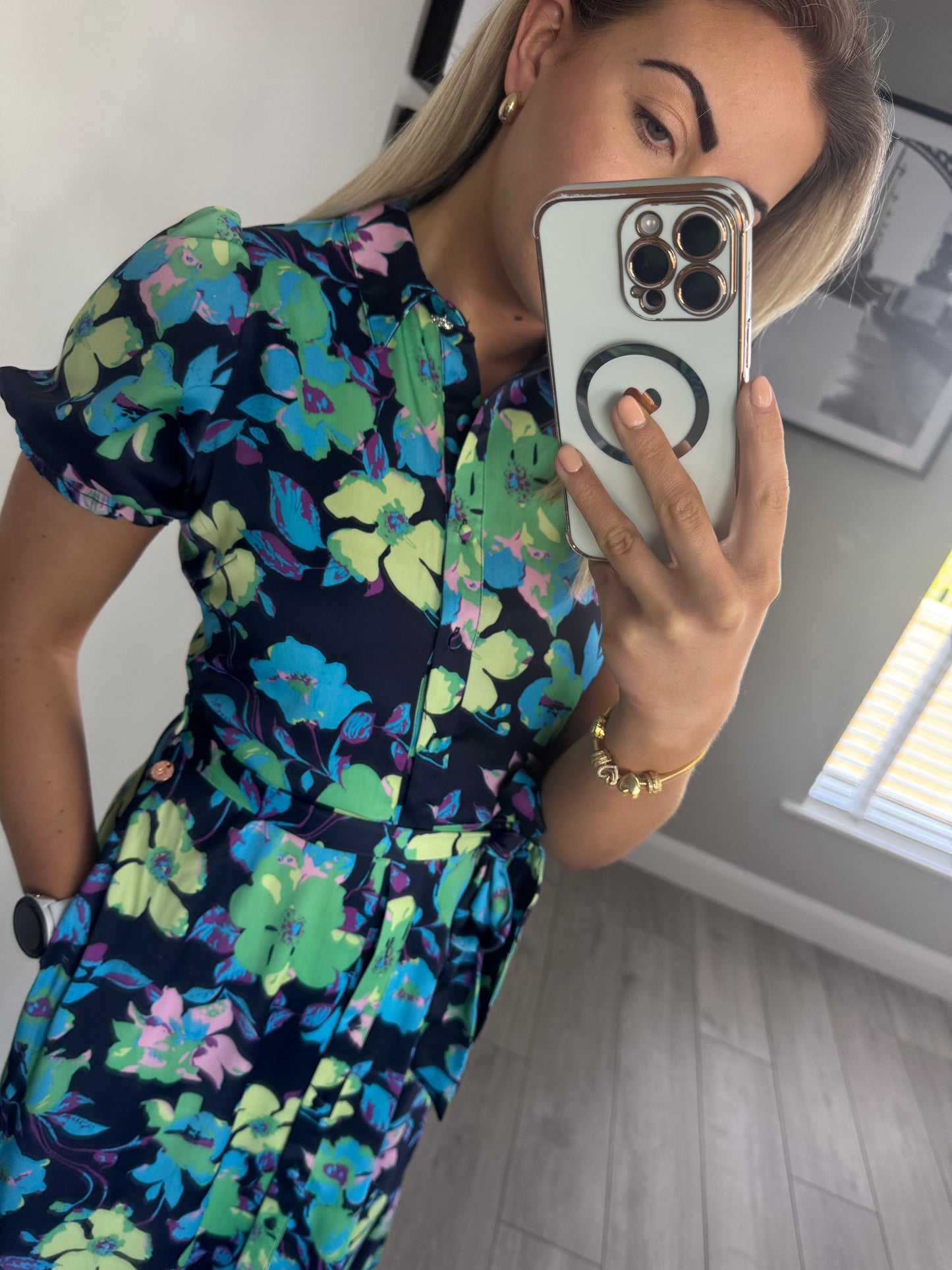 Rant & Rave Briana Navy Dress