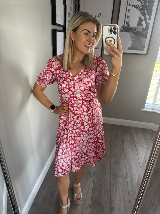 Rant & Rave Gemma Pink Dress