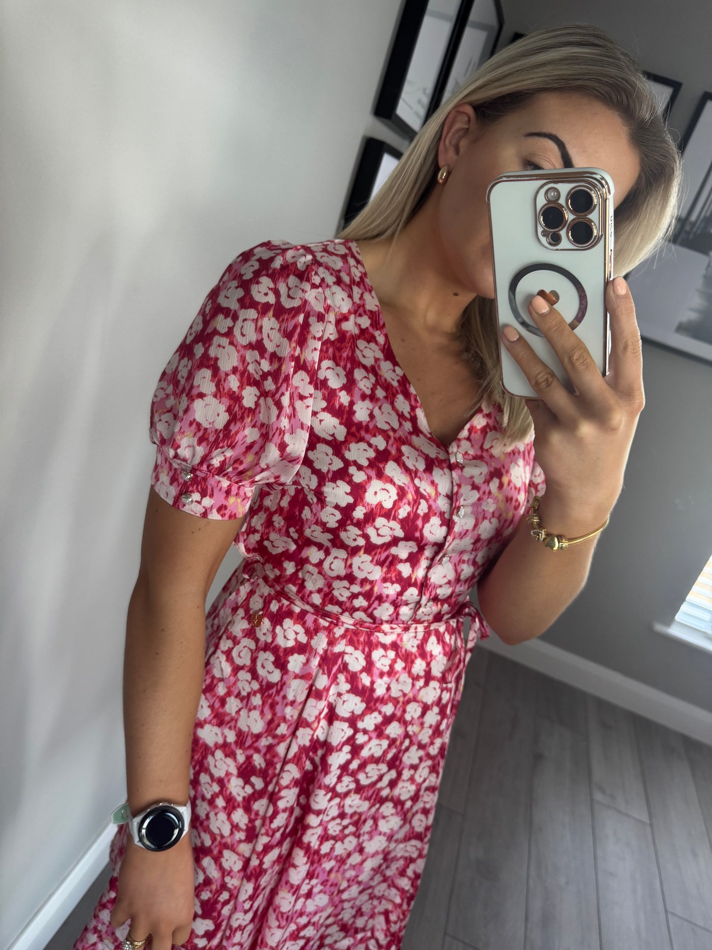 Rant & Rave Gemma Pink Dress