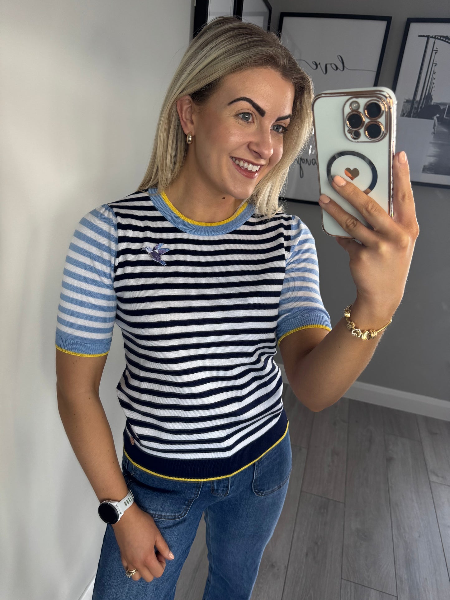 Rant & Rave Orla Navy Jumper