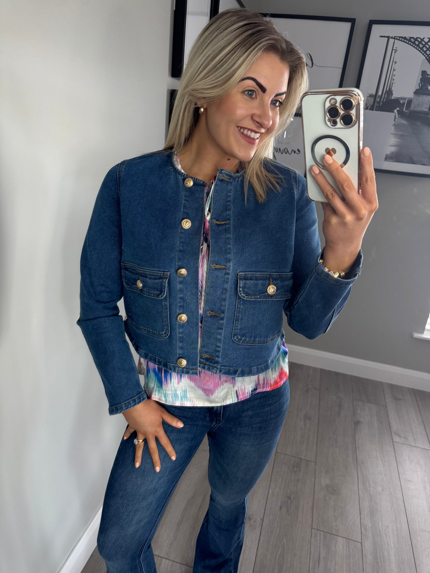 Rant & Rave Brielle Denim Jacket