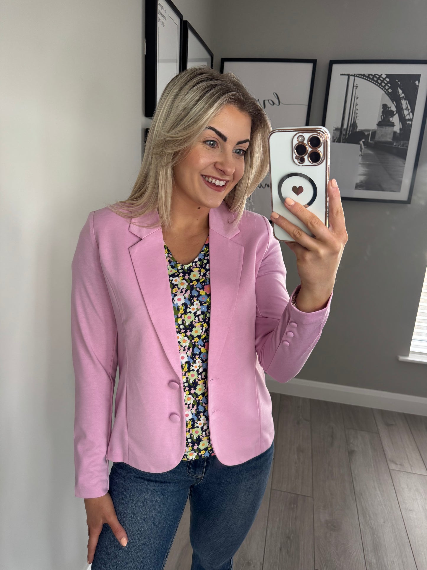 Freequent Pink Blazer